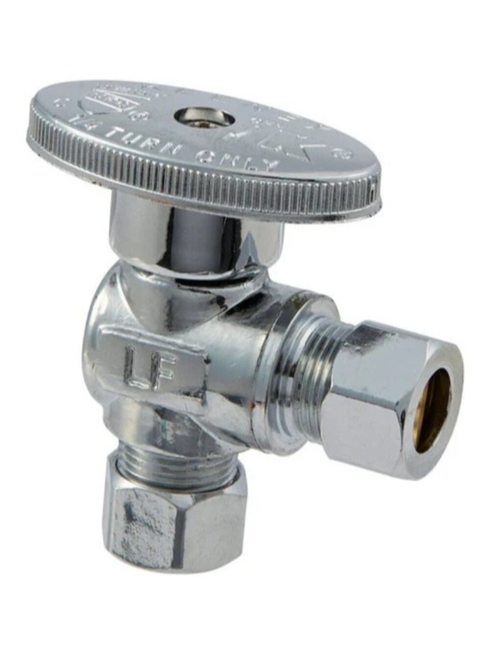 ACE 4309738 ACE2621LF Quarter Turn Angle Valve Comp 3/8" x 3/8"